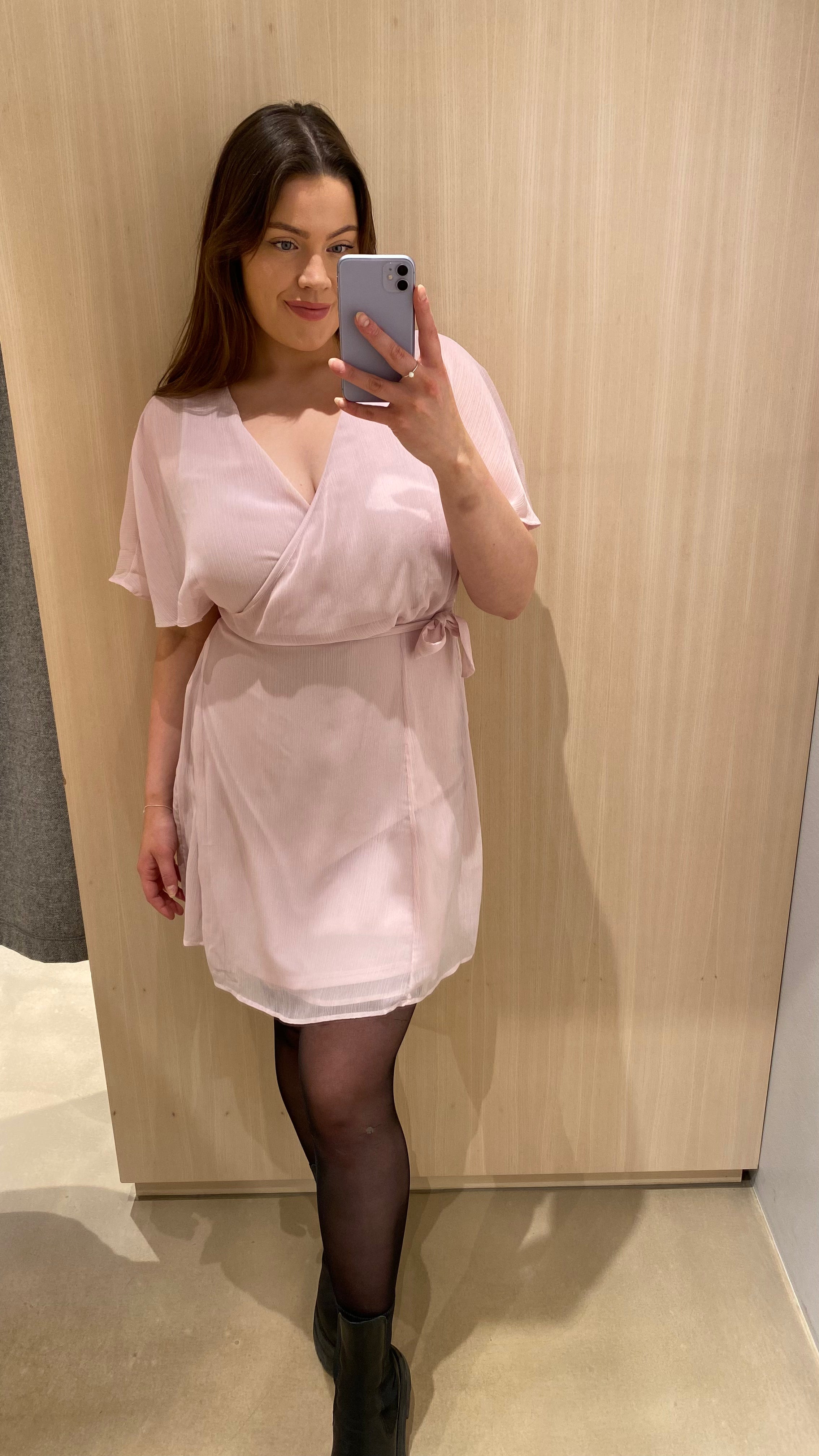 VIRILLA Short Dress - Winsome Orchid